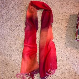 Preston & York warm color soft scarf